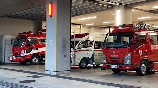 【東京は事案多数。】東京消防庁・足立消防署　足立A 救急車　出動シーン！