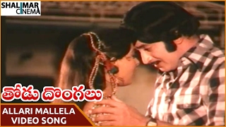 Thodu Dongalu Movie || Allari Mallela Video Song || Krishna, Chiranjeevi || Shalimarcinema