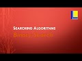 Binary Search in arrays
