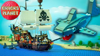 31109 Pirate Ship LEGO Creator 3-in-1 - Stop Motion Review