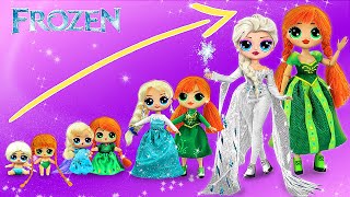 Elsa and Anna Growing Up! 28 Frozen DIYs for LOL