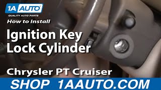 How to Replace Ignition Lock Cylinder 01-05 Chrysler PT Cruiser