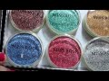 miss rose eyeshadow glitters