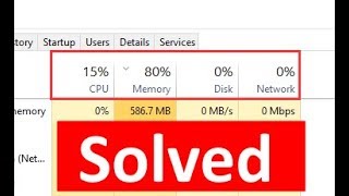 100% Working Fix for High RAM / High Memory Usage in Windows 10