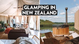 5 STAR GLAMPING in New Zealand | Weekend in Waitomo 1 of 2 (Orchard Valley)