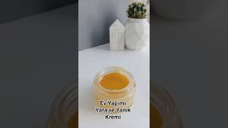 Ev Yapımı yara ve yanık kremi .Sadece zeytinyağı ve bal mumu ile🤍 #balmumu #krem #zeytinyagi #yanık