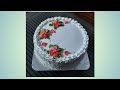 simple cake decoration idea. Baslas fresh land. #simpledesign #shortvideos #cakedecorationidea