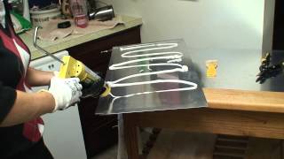 1005 Design Metal Backsplash Install