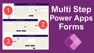 Multi Step Form in Power Apps Canvas App