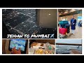 Jeddah to Mumbai | Saudia | JED-BOM Boeing 777 | Turbulence | Mumbai from Aerial View | Travel Vlog