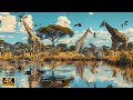 4K African Wildlife: The World's Greatest Migration from Tanzania to Kenya With Real Sounds #64