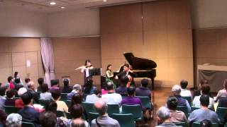 ドビュッシー　ピアノ三重奏曲　　　Debussy　Piano Trio in G Major