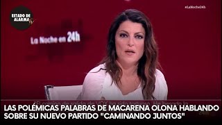 Las POLÉMICAS palabras de Macarena OLONA hablando sobre su nuevo partido: \