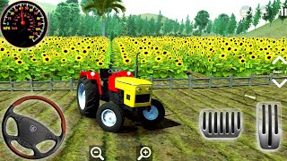 Indian tractor Simulator Game Play Video.[Android Gameplay]