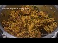 mutton biryani recipe in pressure cooker seeraga samba mutton biryani south indian mutton biryani