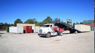 40' Shipping Container Delivery in Louisiana from A\u0026M Container