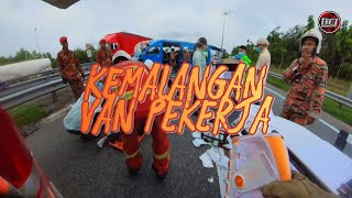 Kemalangan Van Pekerja | BCJ29 • The Ultimate Guide to Fire Fighters