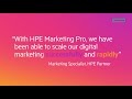 HPE Marketing Pro Video - umbrella 2