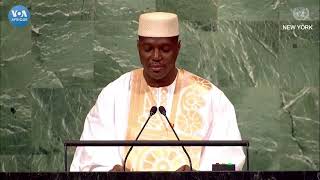 #ONU: L'HISTORIQUE #DISCOURS D'#ABDOULAYE #MAÏGA, #PREMIER #MINISTRE INTÉRIMAIRE DU #MALI.