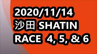 #香港賽馬貼士 #HONGKONGHORSERACING TIPS 香港賽馬貼士 HONG KONG HORSE RACING TIPS RACE 4, 5 & 6 2020/11/14 SHATIN