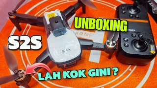 Unboxing Drone S2S optical flow motor brushless