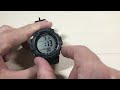 Casio Illuminator | Setting the Time and Date