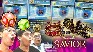 MapleStory DMT Cubing Genesis Dual Bowguns \u0026 Chain Weapon! LEGENDARYY!!