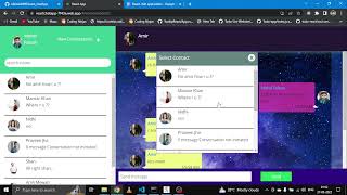 React Chat App | Coding Ninjas Skill Test 3 | HTML, CSS, JAVASCRIPT, REACT |