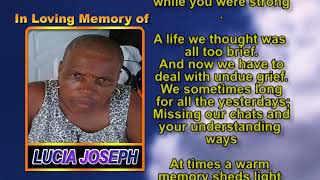 Lucia Joseph mem