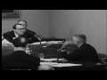 kefauver committee members during hearings hd stock footage