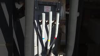 HEAT SHRINK INDOOR TERMINATION 400MM XLP CABLE #VIRALVIDEO #SHORTVIDEO #YOUTUBESHORT