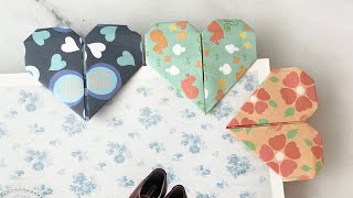 DIY 書籤 | 摺紙 | 愛心 |短版書簽 |Origami Bookmark | 愉樂生活