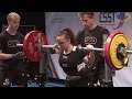 Women Jr 63kg & Men Jr 93kg A - European SJr & Jr Classic Powerlifting Championships 2024