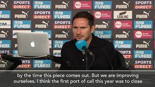 Lampard Refusing To 'Get Carried Away' Despite Chelsea's Strong Premier League Form
