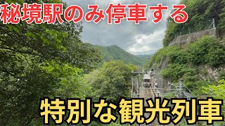 ''秘境駅''だけ停車する特別な観光列車に乗ってき!!