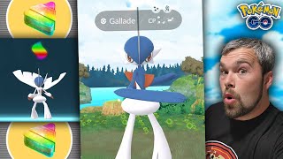 Shiny Mega Gallade Raid Day! Over 50 Raids Completed! (Pokémon GO)