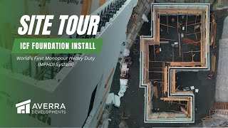 Site Tour: Averra with Vancouver ICF - Most Efficient \u0026 Fastest Foundation System in BC