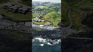 제주도, 제주의 섭지코지의 드론영상, Seopjikoji Beach, Jeju, Korea