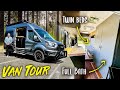 INSANE Adventure Van Build - Full Bath, Fold Away Beds, Ford Transit AWD