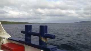 Onboard Shetland Islands Council ferry - MV BIGGA - heading from Gutcher, Yell to Belmont, Unst.