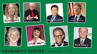 Celebrities Who Died- December, 2024