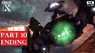 HALO REACH Gameplay Walkthrough Part 10 ENDING [4K 60FPS XBOX SERIES X] - No Commentary