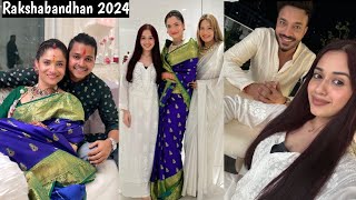 Ankita Lokhande and Vicky Jain celebrate Rakshabandhan 2024 with jannat zubair bharti Reem |