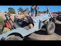 Classic 4x4s on The Rusty Nail Trail in Moab, Utah during Easter Jeep Safari 2024