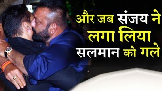 Ice Melts between Salman Khan and Sanjay Dutt in Ambani's Party