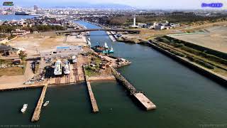 【ドローン4Ｋ空撮】石川県金沢市大野町『金沢港』