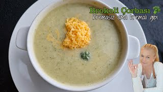 Don't Leave This Soup Untried! Delicious Broccoli Soup Without Cream But Like Cream