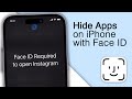 How To Lock ANY App on iPhone with Face ID! [NEW iOS 18 Update]