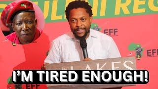 Breaking! Mbuyiseni Ndlozi Sends A Shocking SMS To Malema - EFF Is Finished?!