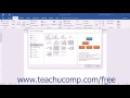 Word 2016 Tutorial Inserting SmartArt Microsoft Training